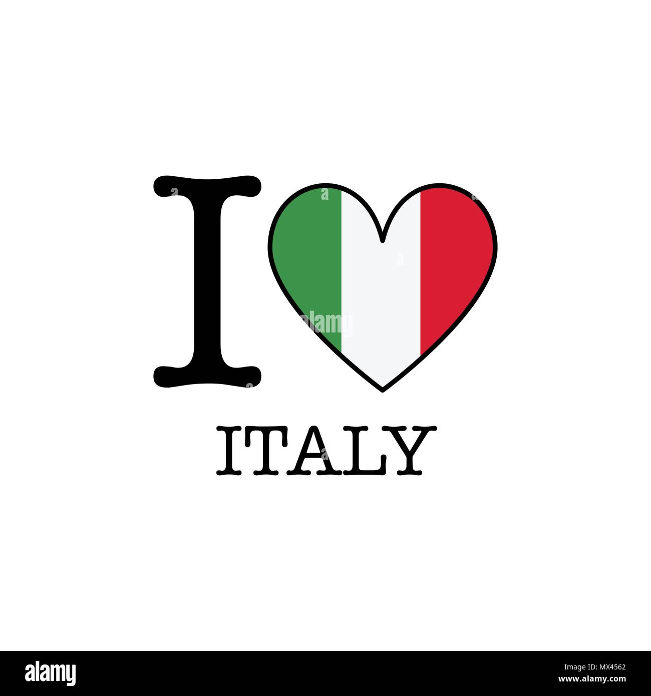 I Love Italy High Resolution Stock Photography And Images Alamy
