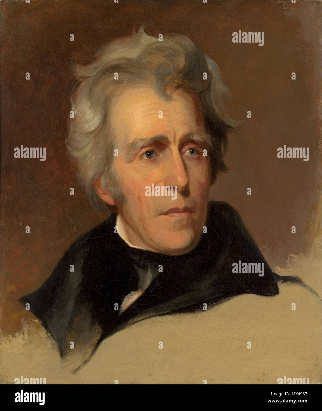 . Andrew Jackson . 1845 45 Andrew Jackson A13734 Stock Photo - Alamy