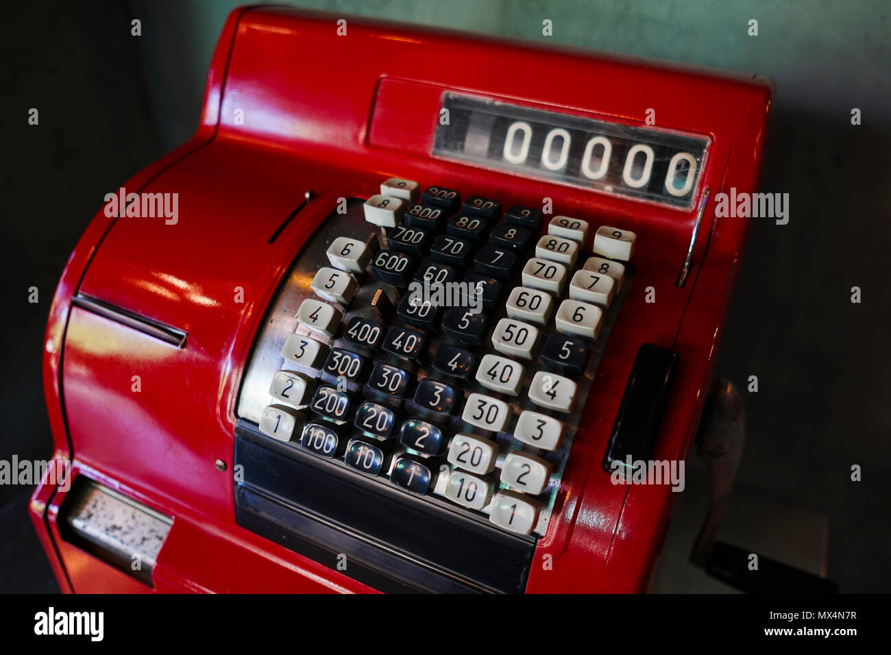 Antique Cash Register Stock Photo Alamy