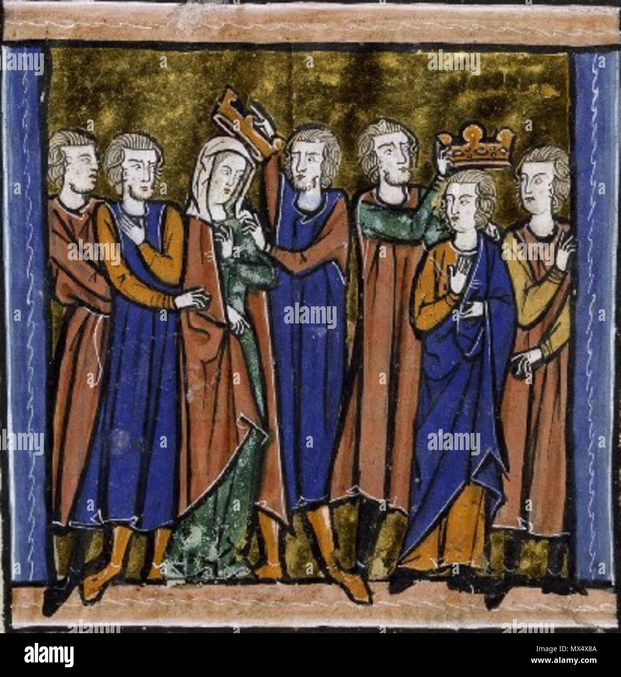 . Français Couronnement de Baudouin III . 13th century. Unknown 69