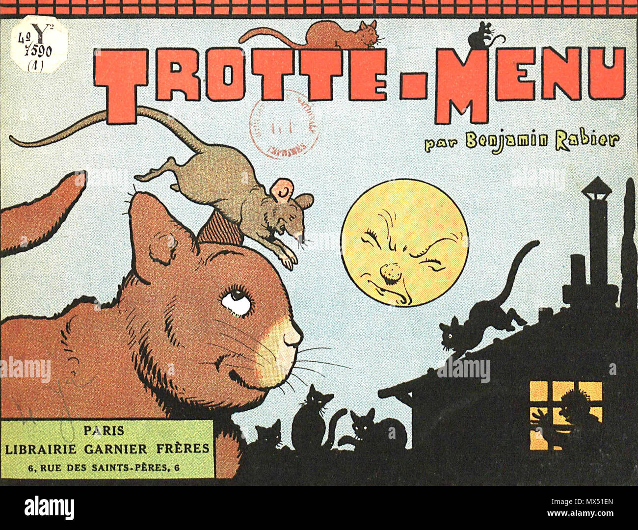 . Français : Benjamin Rabier, Trotte-menu, 1932, couverture . 1 January ...