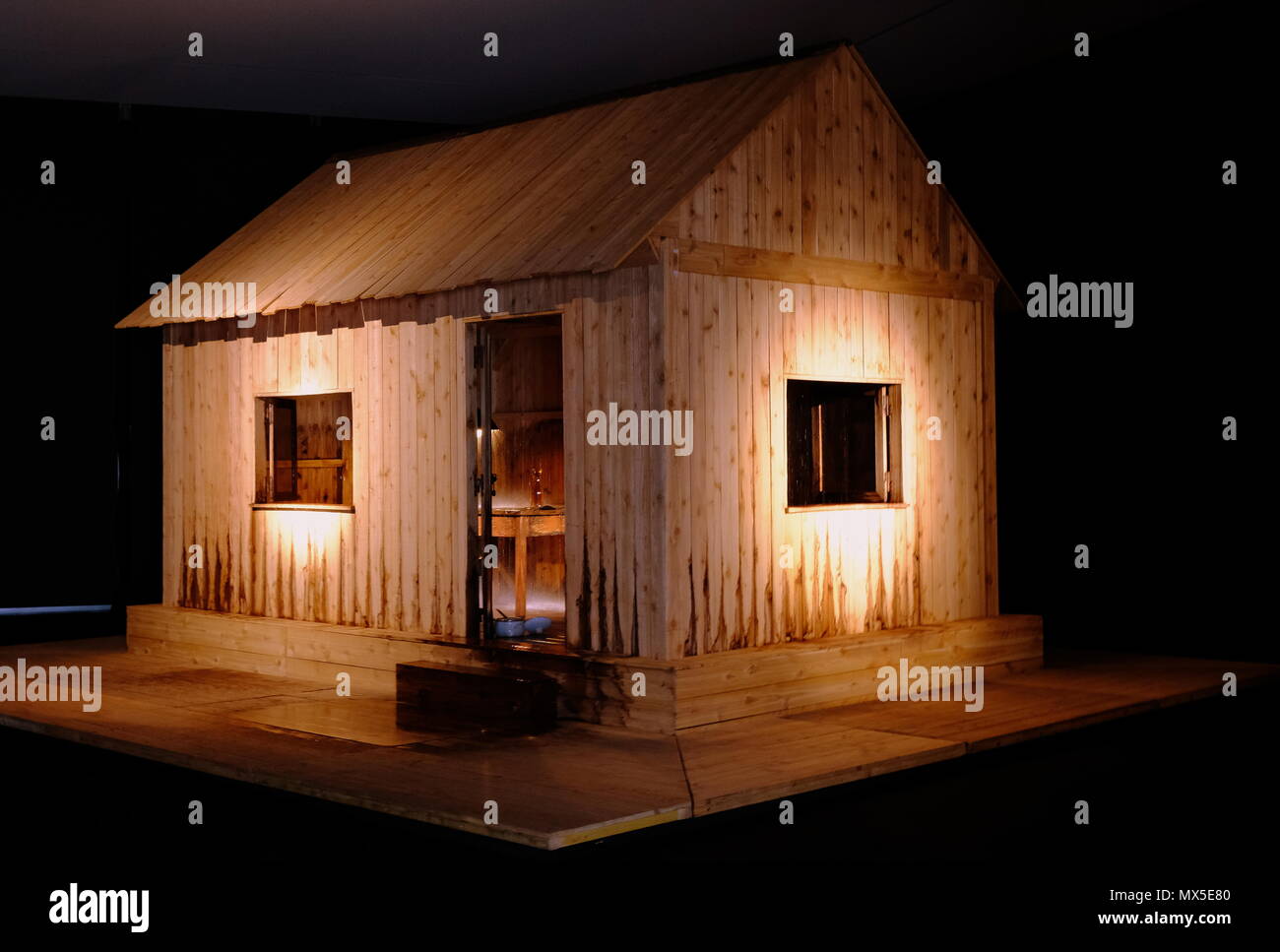 Voorlinden Art Gallery exhibition of a Shed In Wassenaar The
