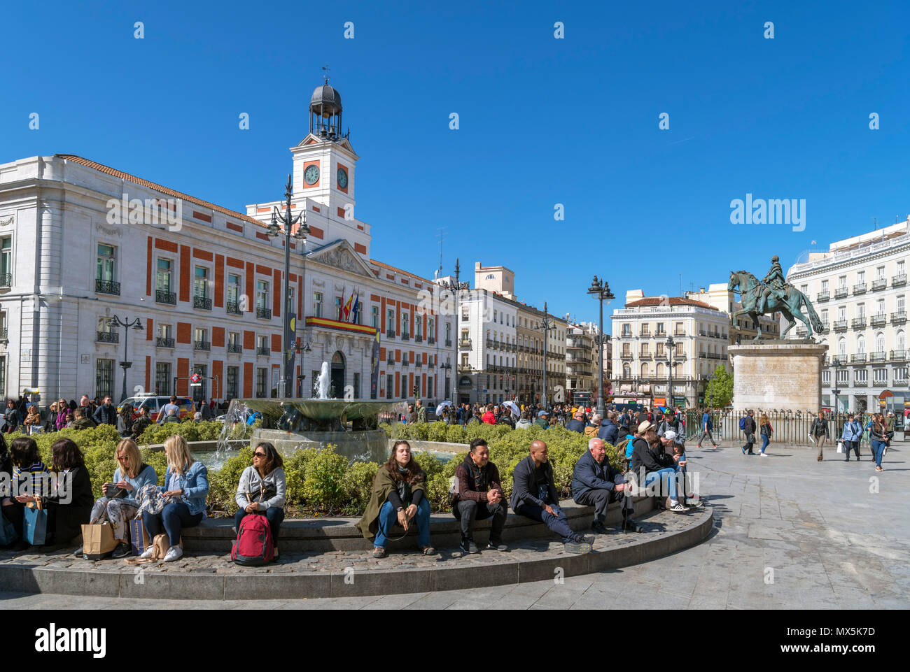 Plaza puerta del sol hi-res stock photography and images - Alamy