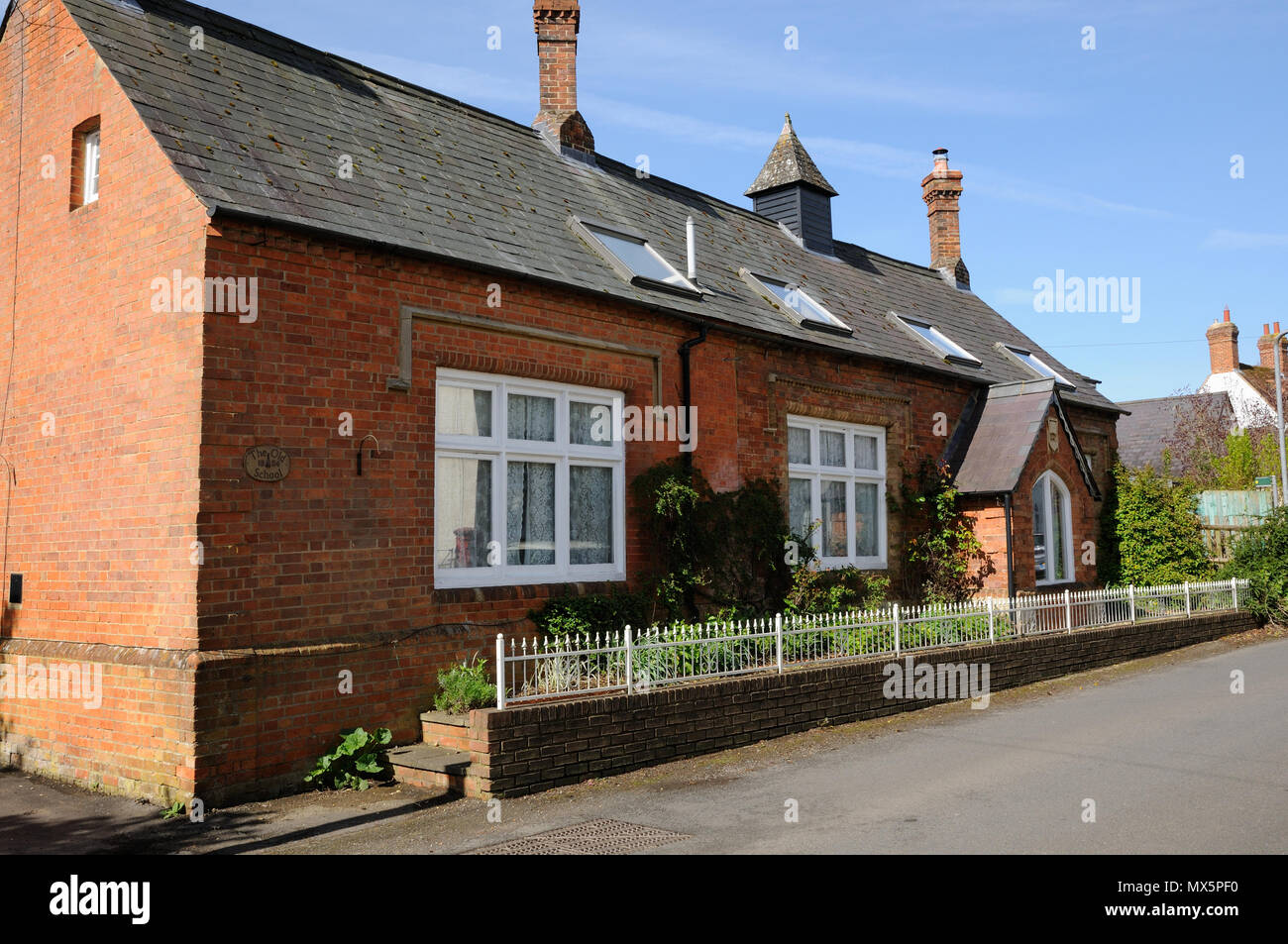 The Old School, Maids Moreton, Buckinghamshire Stock Photo