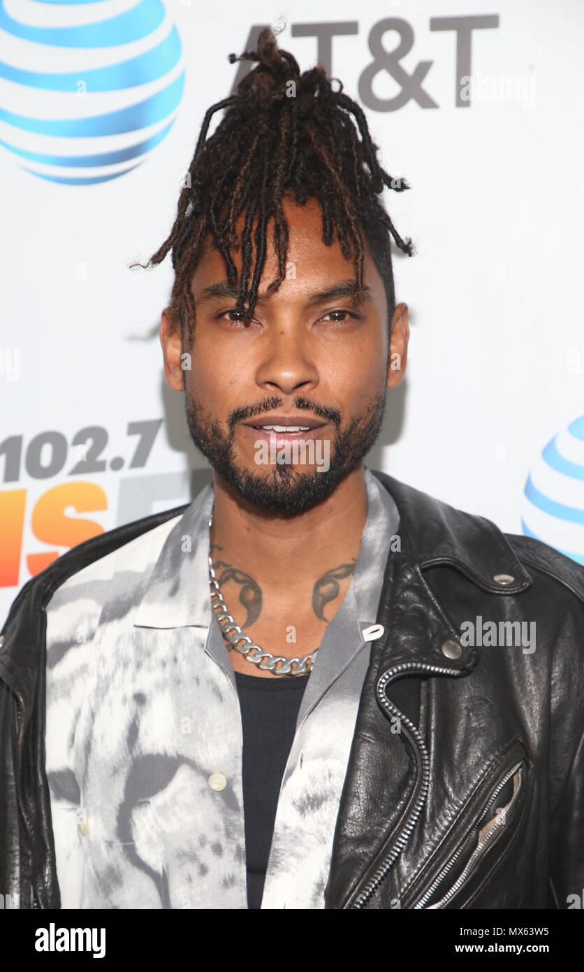 Los Angeles, Ca, USA. 2nd June, 2018. Miguel at iHeartRadio Wango Tango by AT&T at Banc of California Stadium in Los Angeles, California on June 2, 2018. Credit: MediaPunch Inc/Alamy Live News Stock Photo