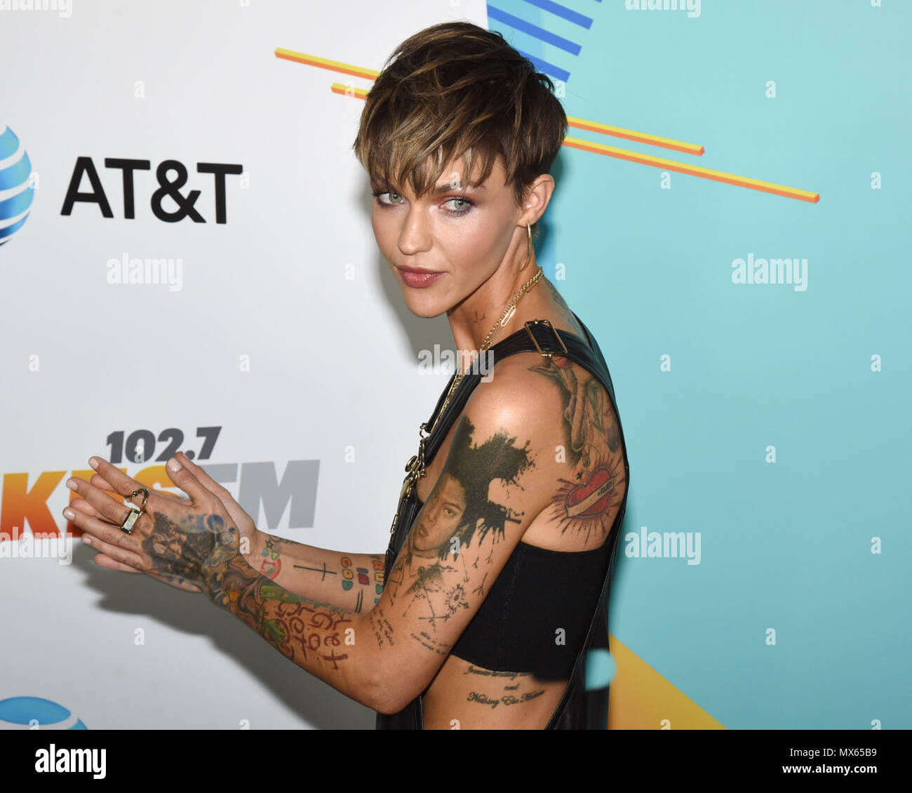 Los Angeles, USA. 02nd June, 2018. Ruby Rose arrives for iHeartRadio's