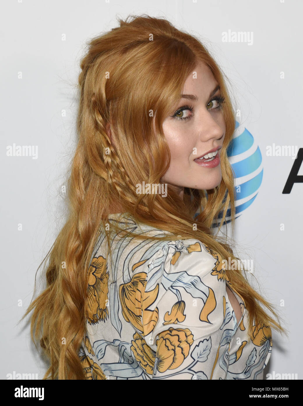 Los Angeles, USA. 02nd June, 2018. Katherine McNamara arrives for iHeartRadio's KIIS FM Wango Tango By AT&T at Banc of California Stadium on Saturday, June 2, 2018 in Los Angeles, California. Credit: The Photo Access/Alamy Live News Stock Photo