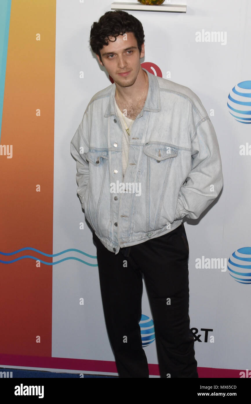 Los Angeles, USA. 02nd June, 2018. Lauv arrives for iHeartRadio's KIIS FM Wango Tango By AT&T at Banc of California Stadium on Saturday, June 2, 2018 in Los Angeles, California. Credit: The Photo Access/Alamy Live News Stock Photo