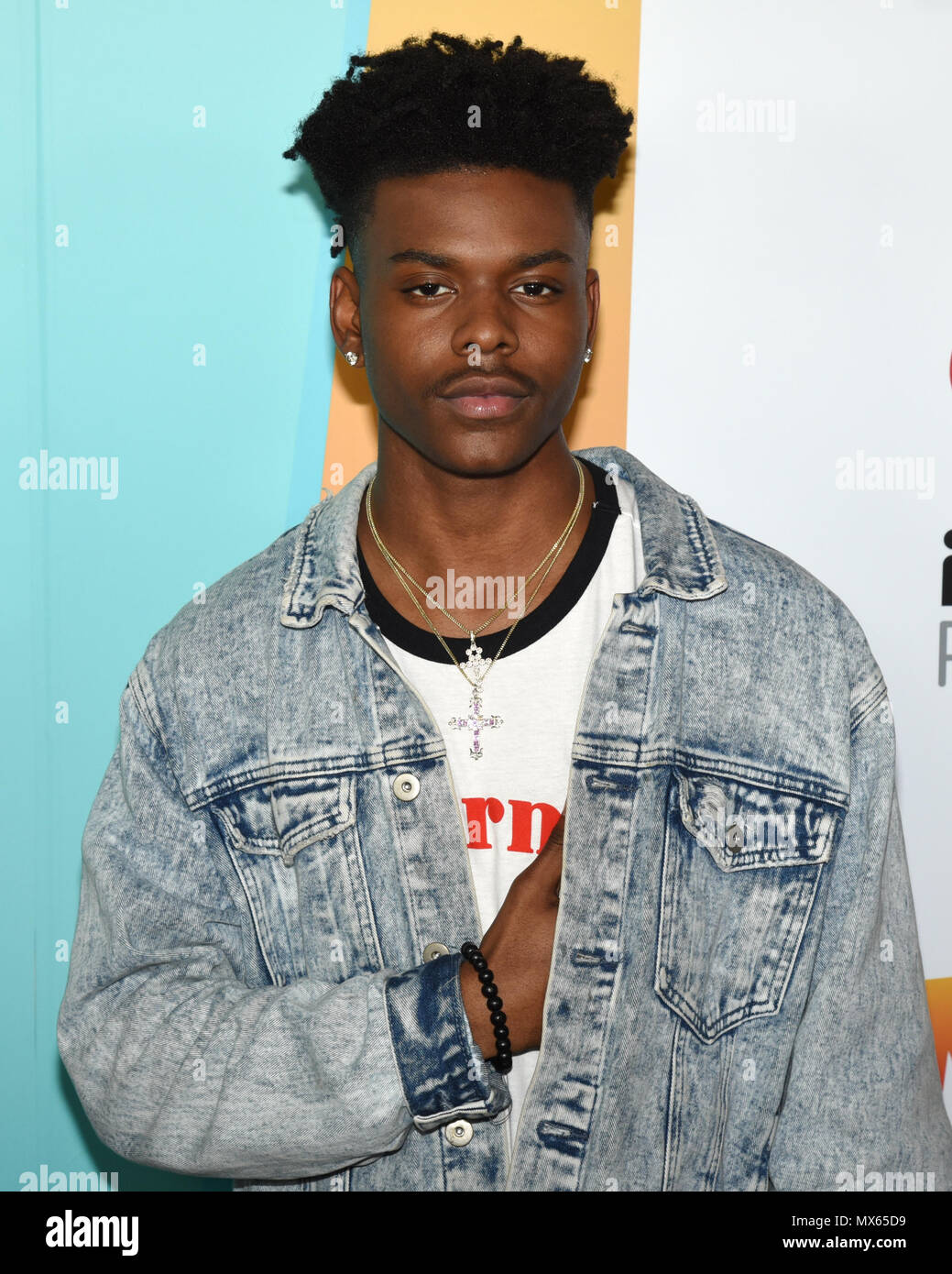 Los Angeles, USA. 02nd June, 2018. Aubrey Joseph arrives for iHeartRadio's KIIS FM Wango Tango By AT&T at Banc of California Stadium on Saturday, June 2, 2018 in Los Angeles, California. Credit: The Photo Access/Alamy Live News Stock Photo