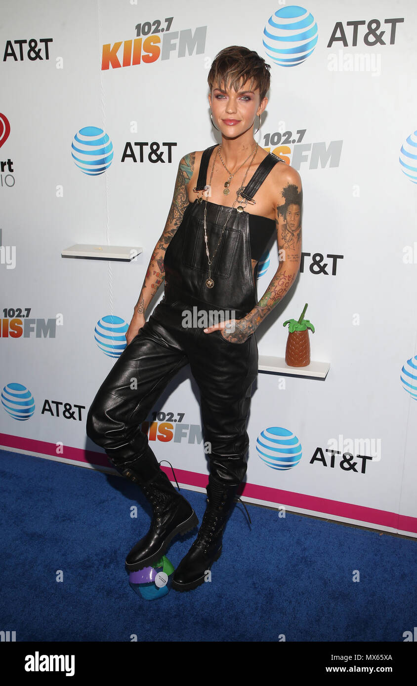 Ruby Roses Band Los Angeles, Ca, USA. 2nd June, 2018. Ruby Rose, at iHeartRadio Wango ...