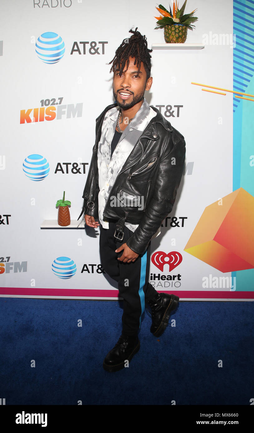 Los Angeles, Ca, USA. 2nd June, 2018. Miguel, at iHeartRadio Wango Tango by AT&T at Banc of California Stadium in Los Angeles, California on June 2, 2018. Credit: MediaPunch Inc/Alamy Live News Stock Photo