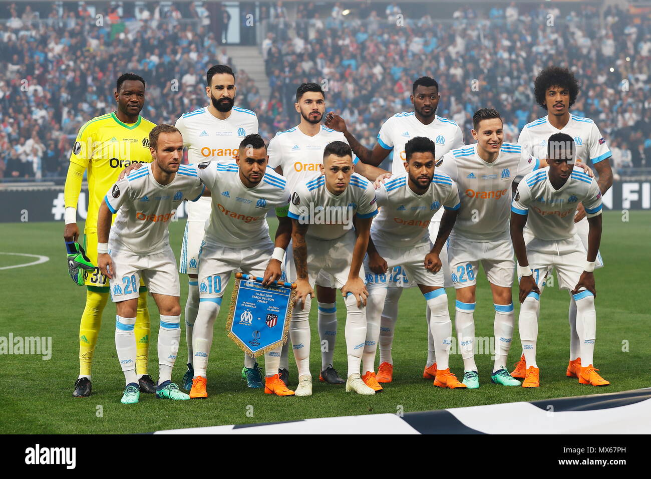 Marseille football team hi-res stock photography and images - Alamy