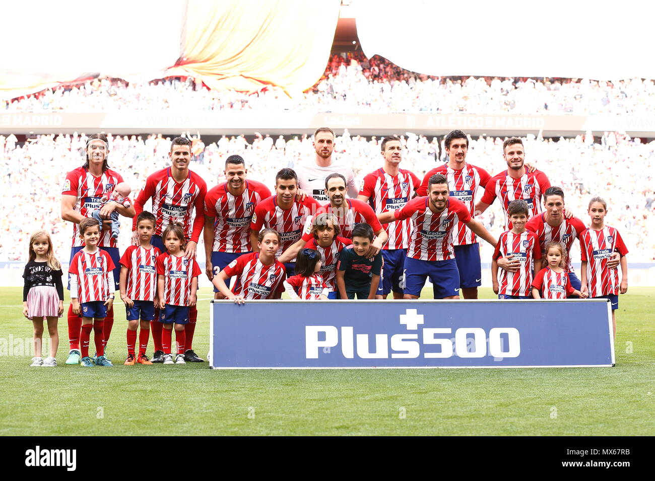 Atletico de madrid team group hi-res stock photography and images - Alamy