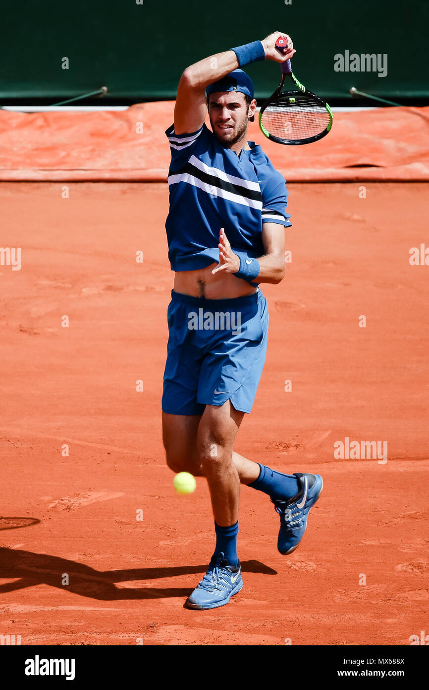 pix Khachanov French Open alamy