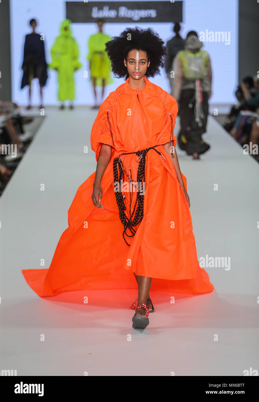 London UK 03 June 2018 Graduate Fashion Week,the largest showcase of BA