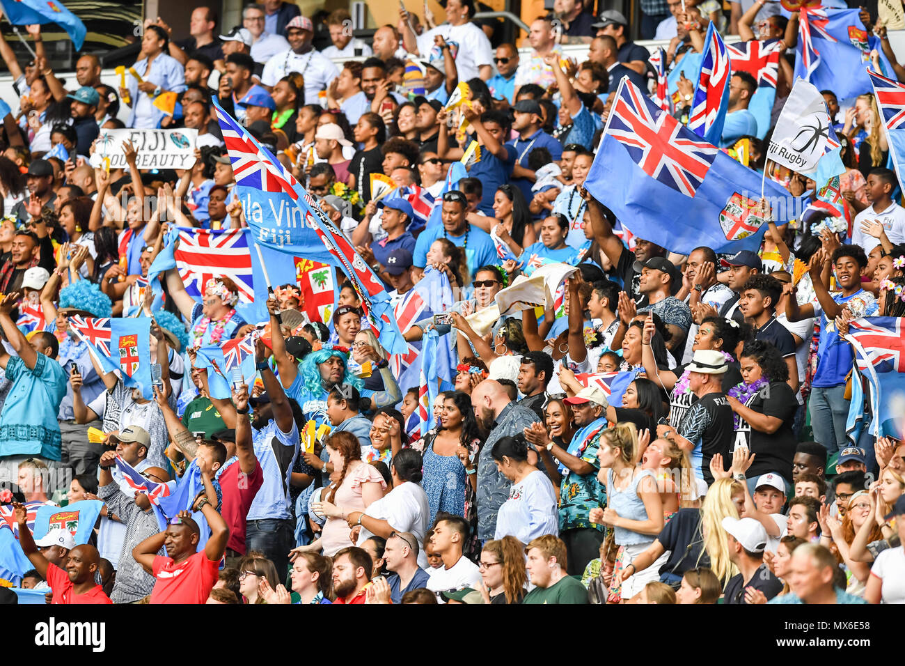 fiji usa sevens fans