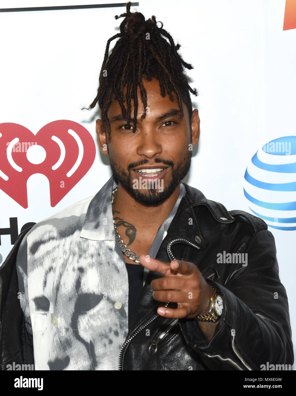 Los Angeles, USA. 02nd June, 2018. Miguel arrives for iHeartRadio's KIIS FM Wango Tango By AT&T at Banc of California Stadium on Saturday, June 2, 2018 in Los Angeles, California. Credit: The Photo Access/Alamy Live News Stock Photo
