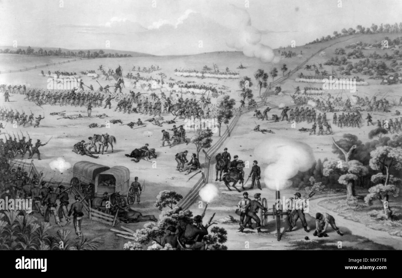 . English: The Battle Of South Mountain, Md. Sunday, Sept. 14, 1862 