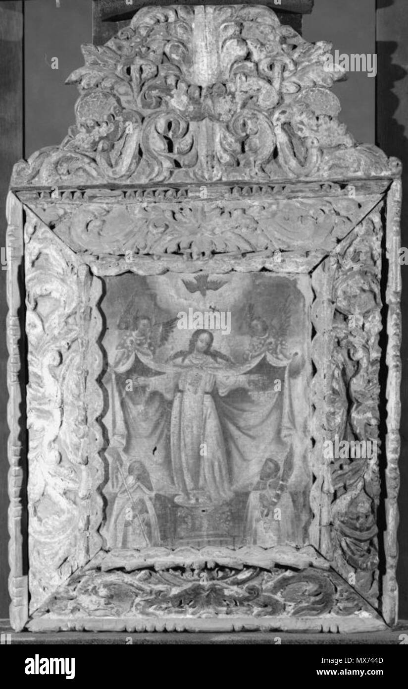 . Virgin of Mercy  . between 1700 and 1799 102 Brooklyn Museum - Virgin of Mercy - overall Stock Photo
