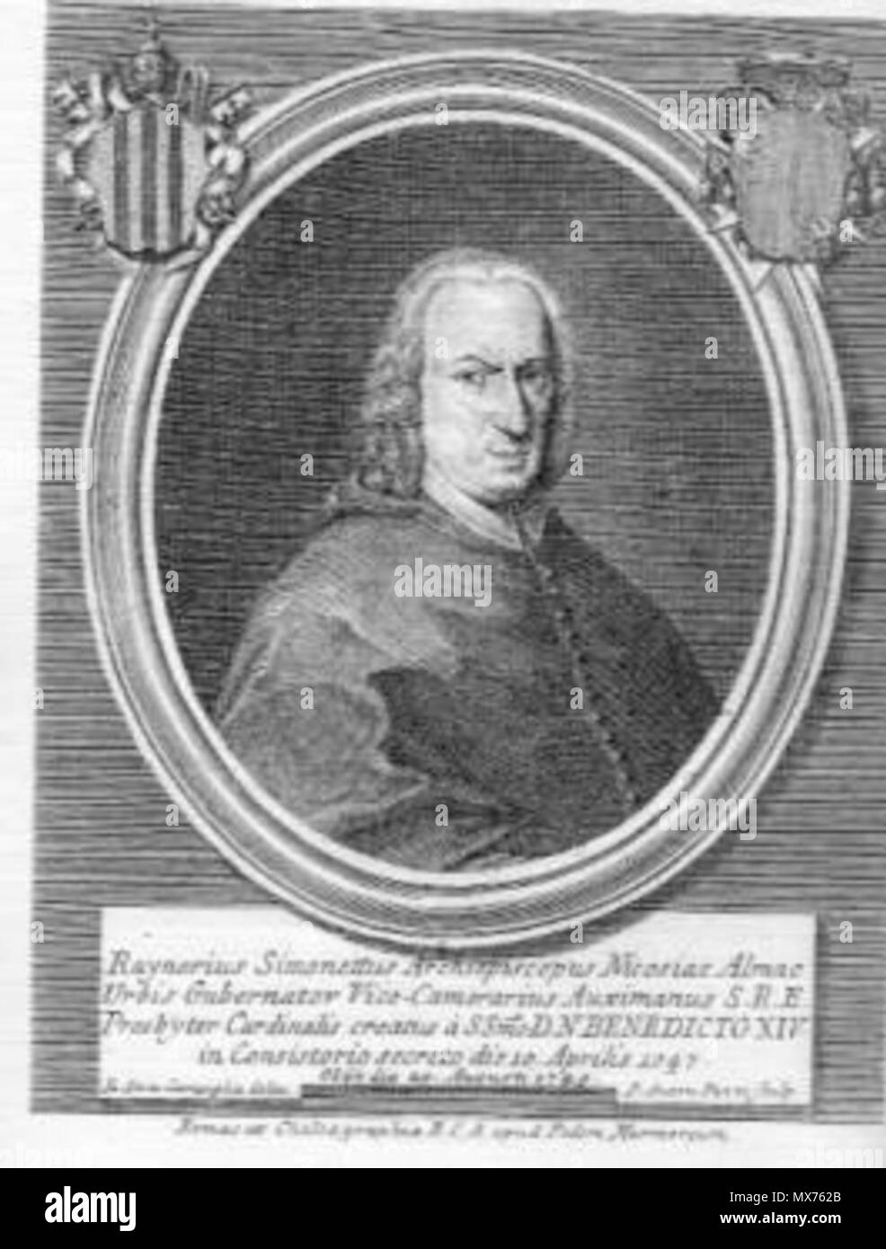 . English Cardinal Raniero Italiano Cardinale Raniero