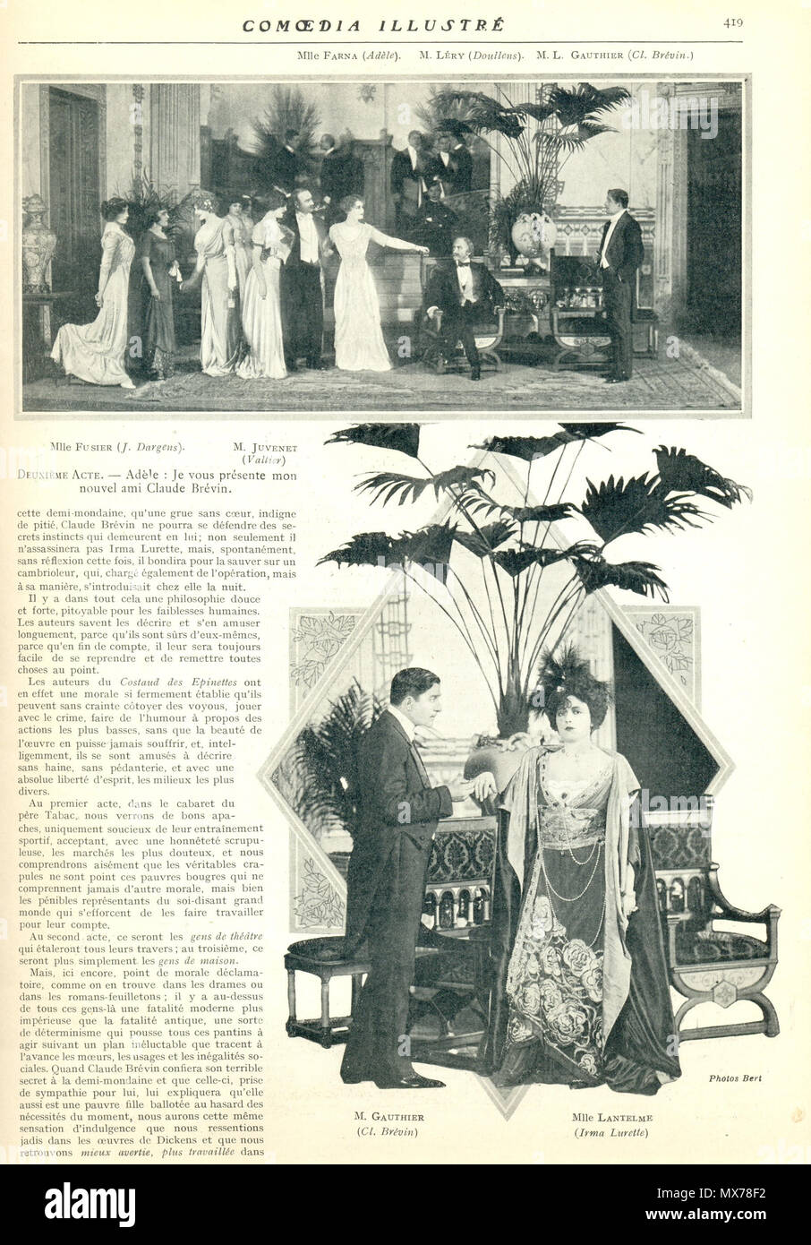 . English: circa 1900 . circa 1900. verbinia 131 Ci-15-1may1910-page3 Stock Photo