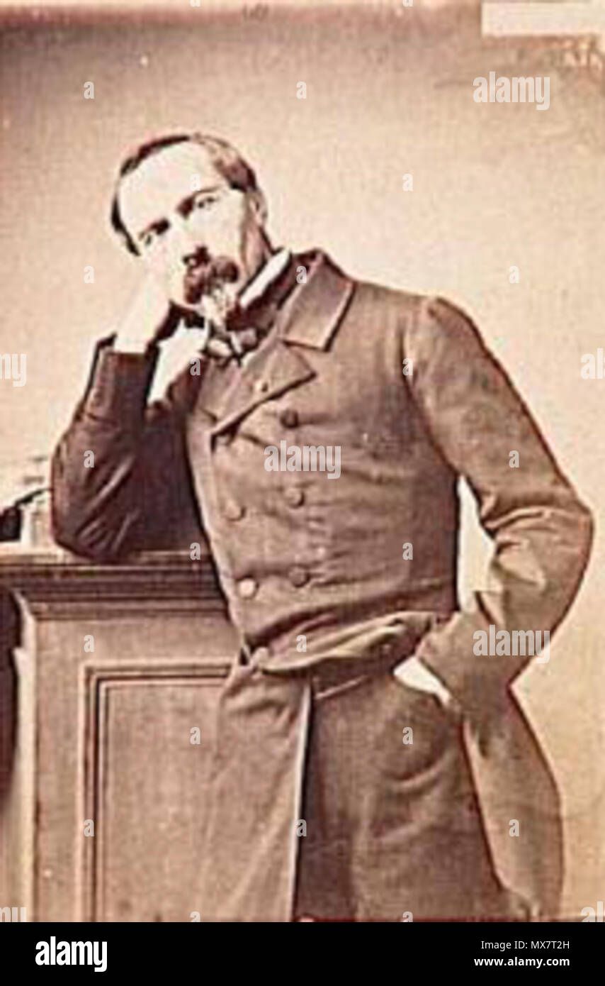 . Ritratto del Generale Espinasse . 1858. Unknown 196 Espinasse Stock Photo