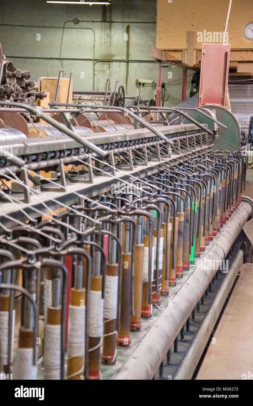 Worsted Spinning Mill Stock Photos & Worsted Spinning Mill Stock Images