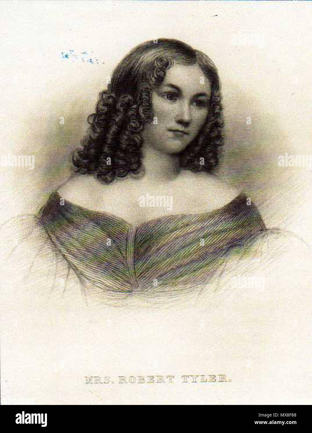 . English: Elizabeth Priscilla Cooper Tyler, First Lady of the United ...