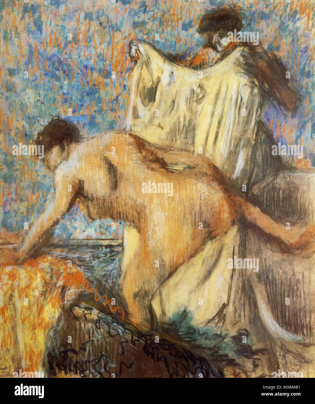Edgar degas après le bain hi-res stock photography and images - Alamy