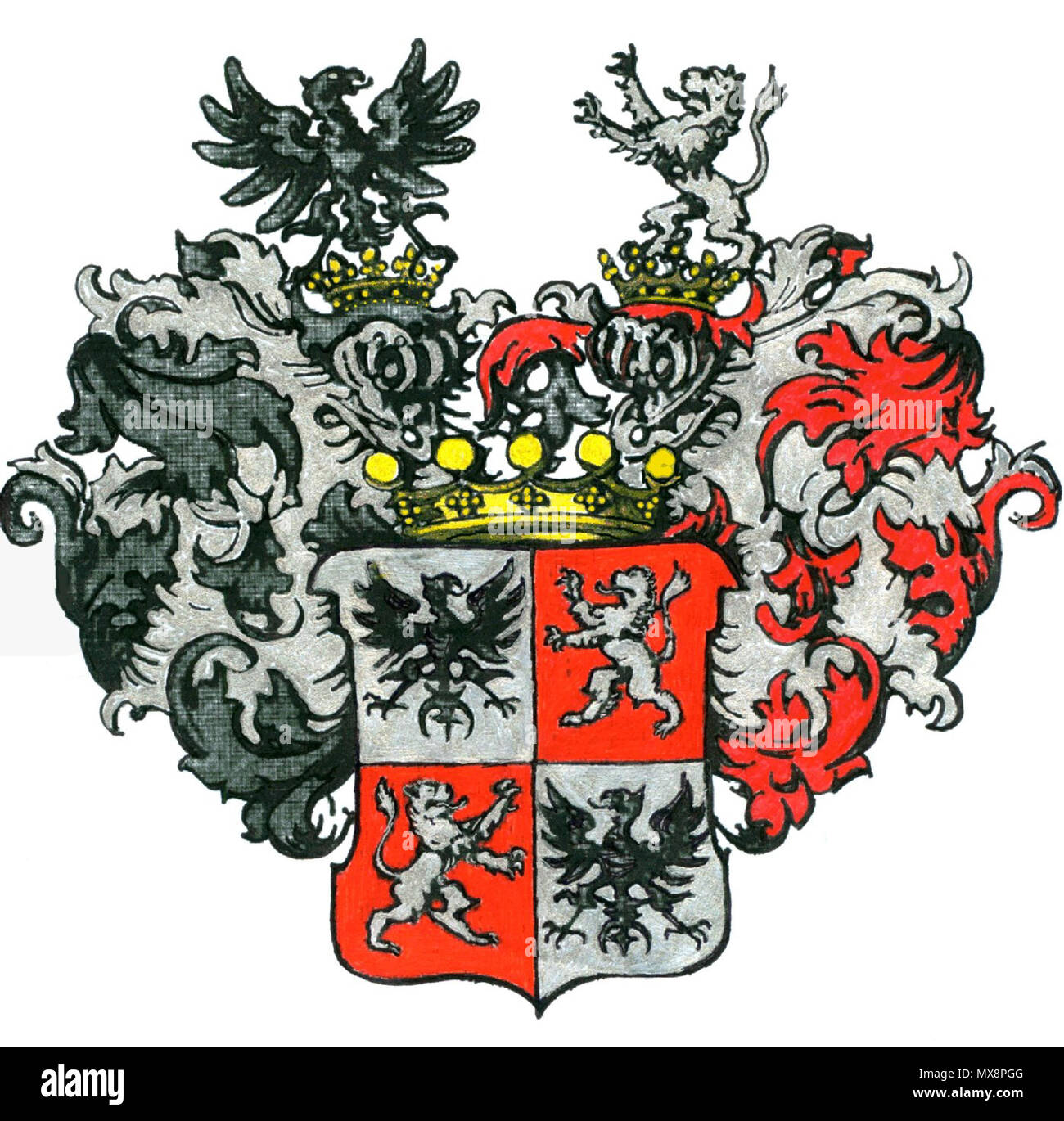 deutsch-wappen-der-freiherrn-von-sohlern-urheber-unbekannter