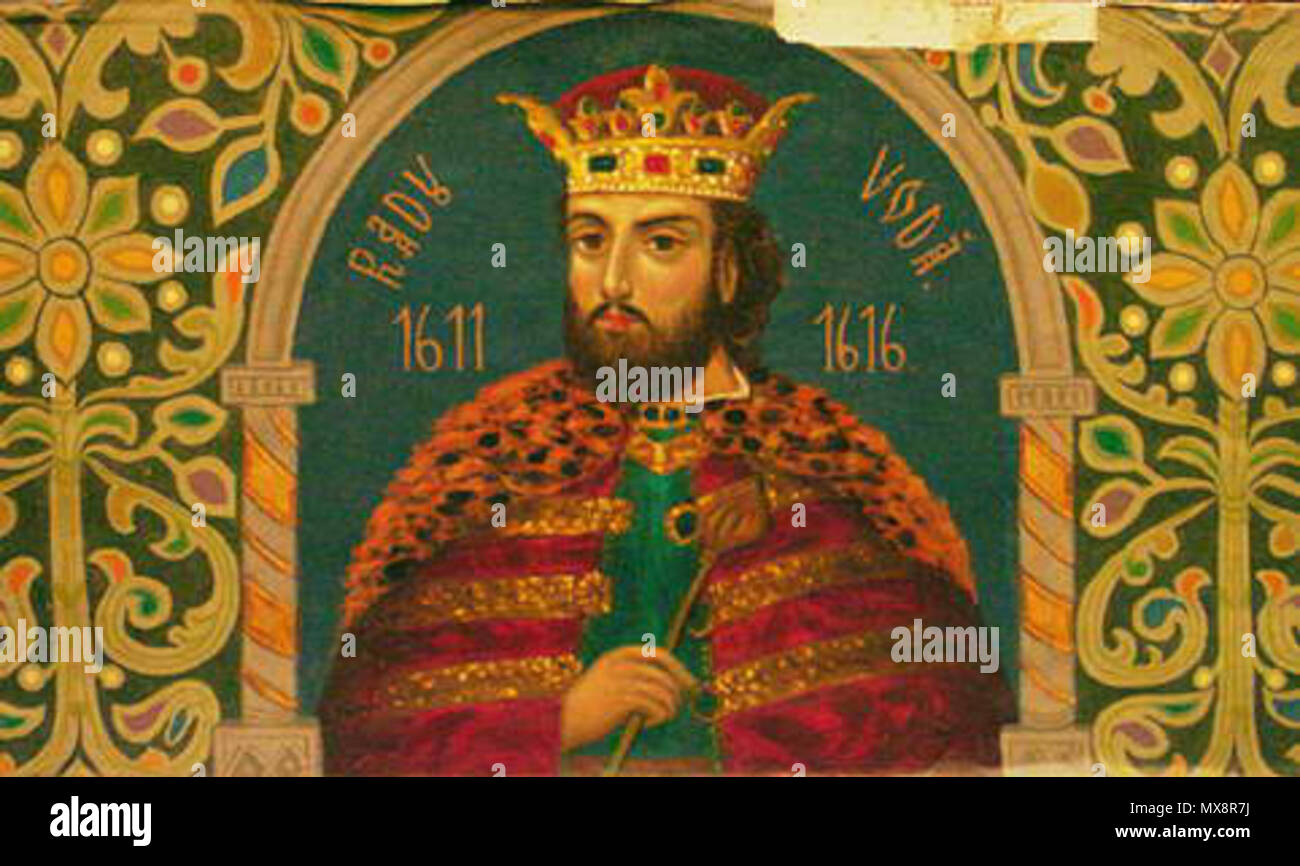 English: Radu IX Mihnea, prince of Wallachia (1611-1616). he was also  Prince of Moldavia. 20 July 2003, 14:20:49. Unknown 510 Radu Mihnea (2  Stock Photo - Alamy