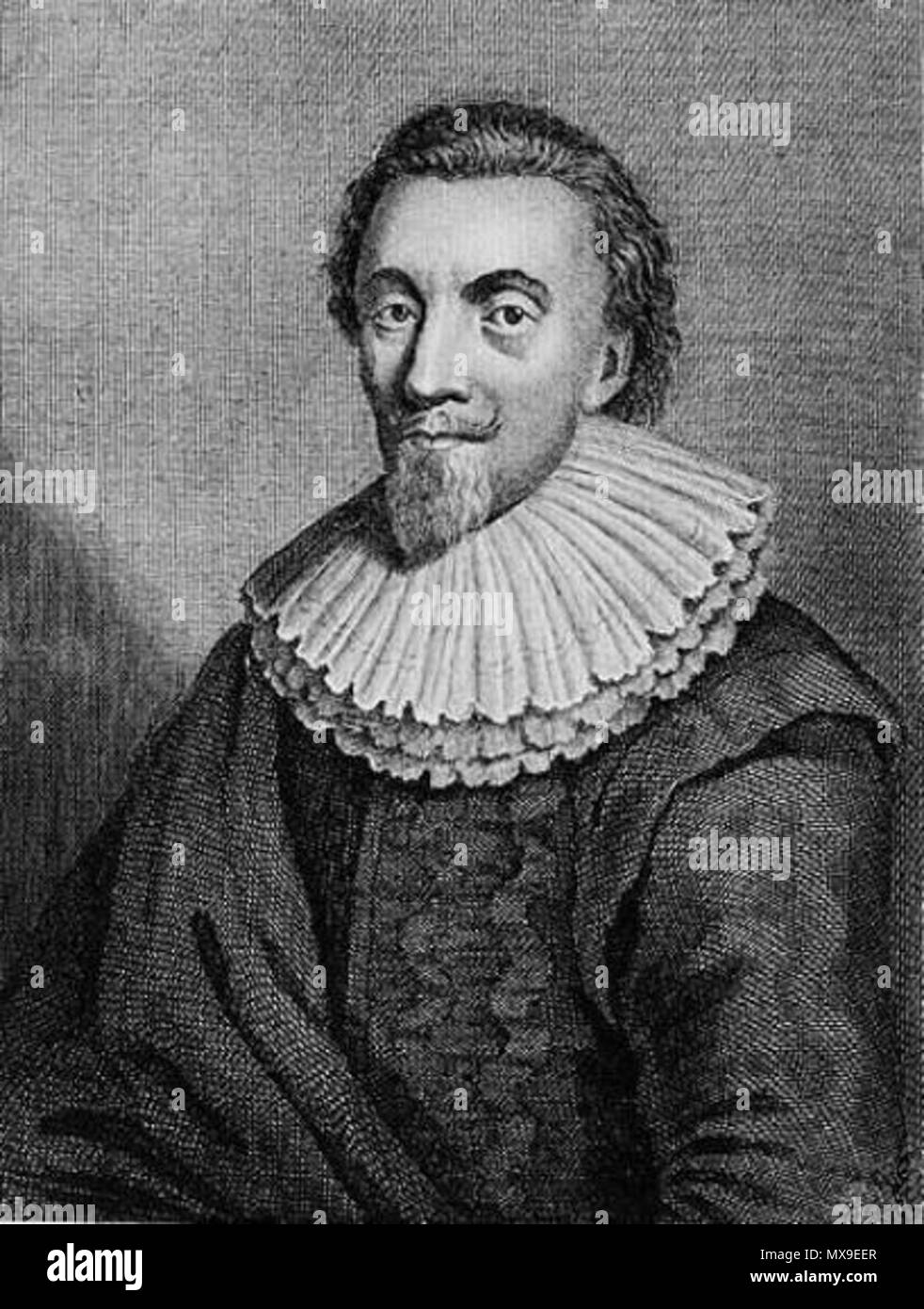 . English: George Calvert, 1st Baron Baltimore (1579-1632). circa 1620. Unknown 239 George Calvert, 1st Baron Baltimore Stock Photo