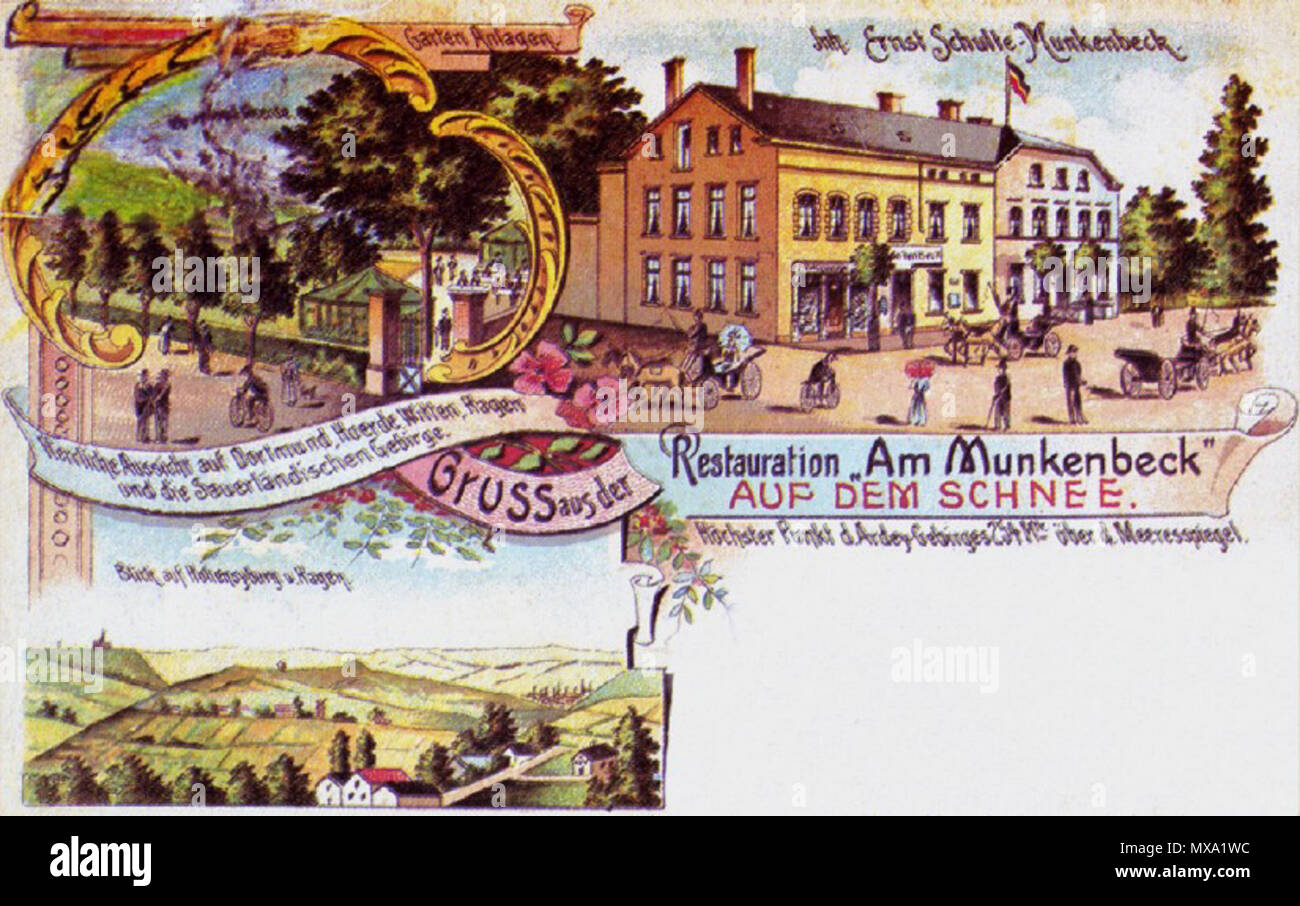 Postkarte: Münchhausen/Marburg Gasthaus Forellenhof Rückseite a 1983 