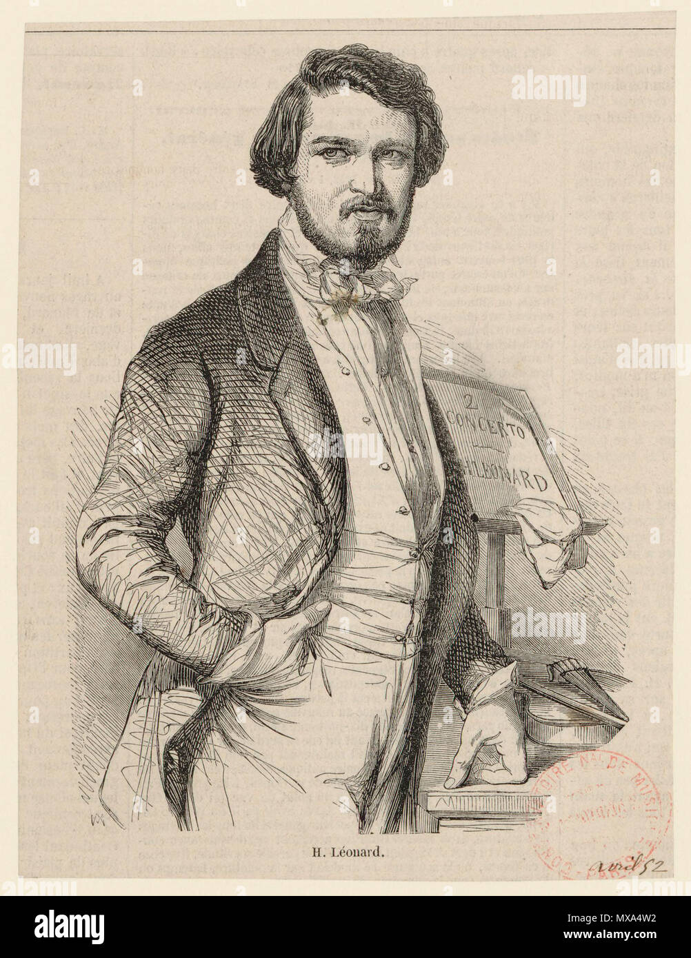 287 Hubert Léonard 1852 Stock Photo