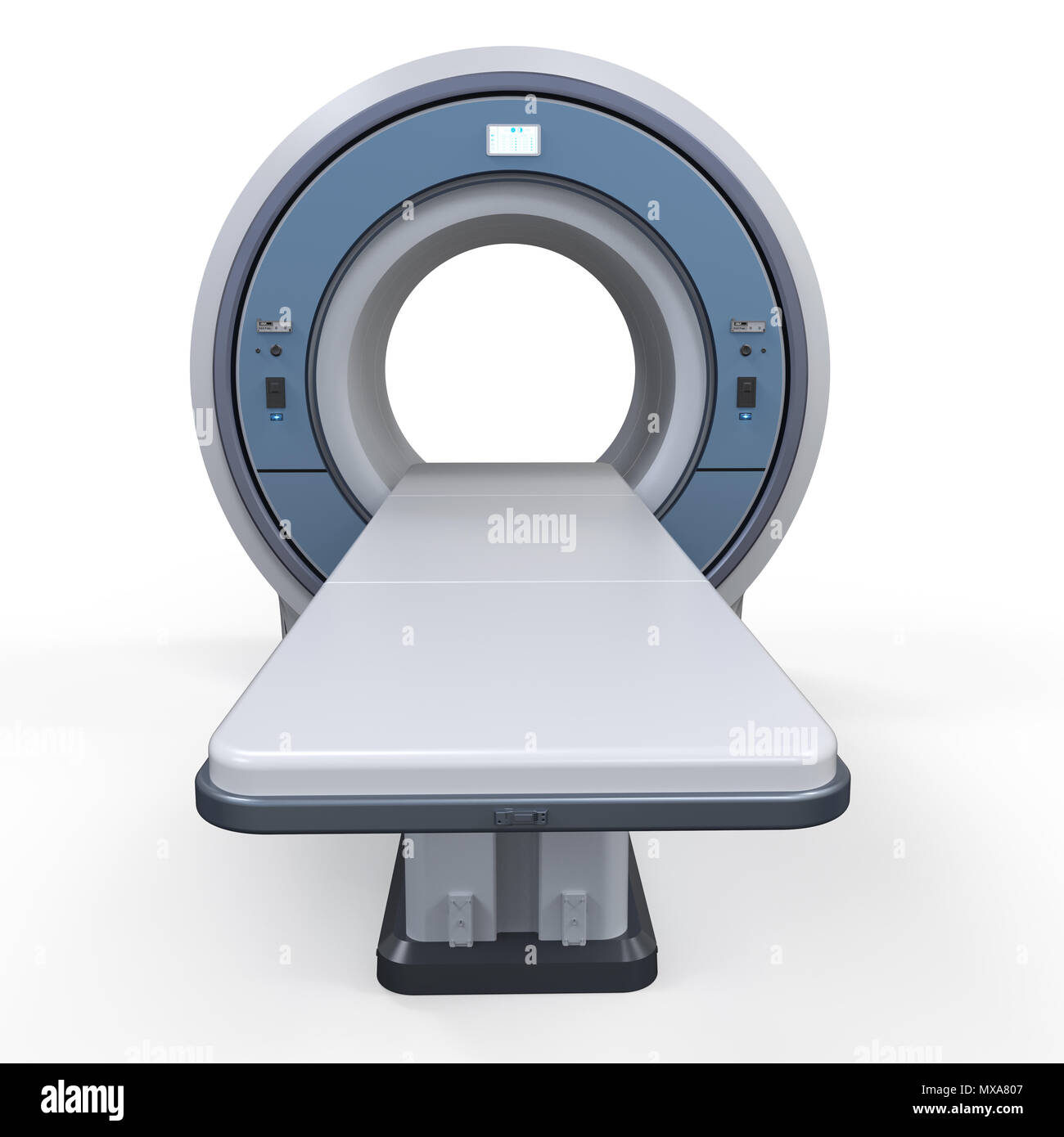 3d rendering mri scan machine or magnetic resonance imaging scan device ...