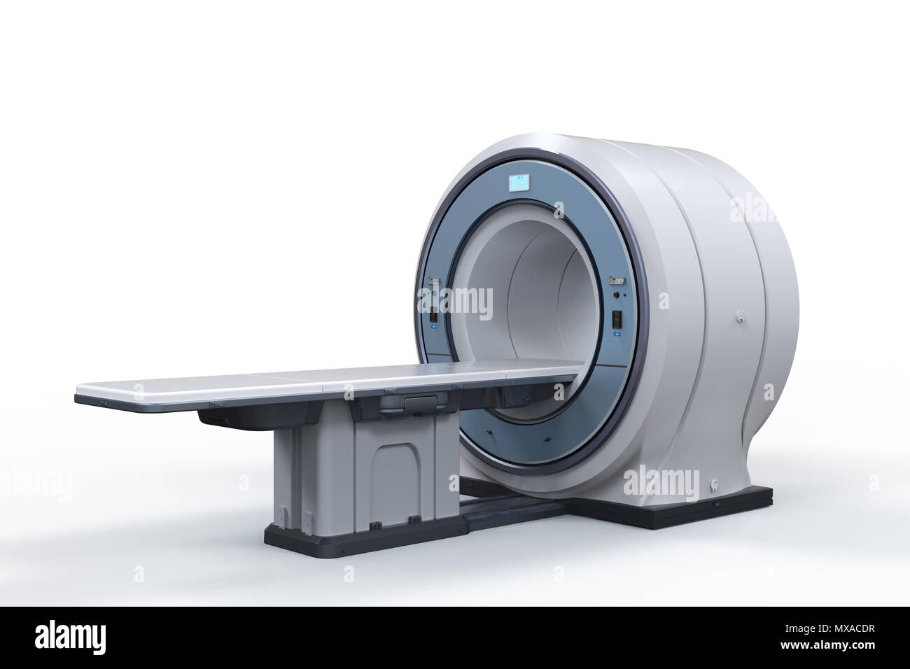 3d rendering mri scan machine or magnetic resonance imaging scan device ...