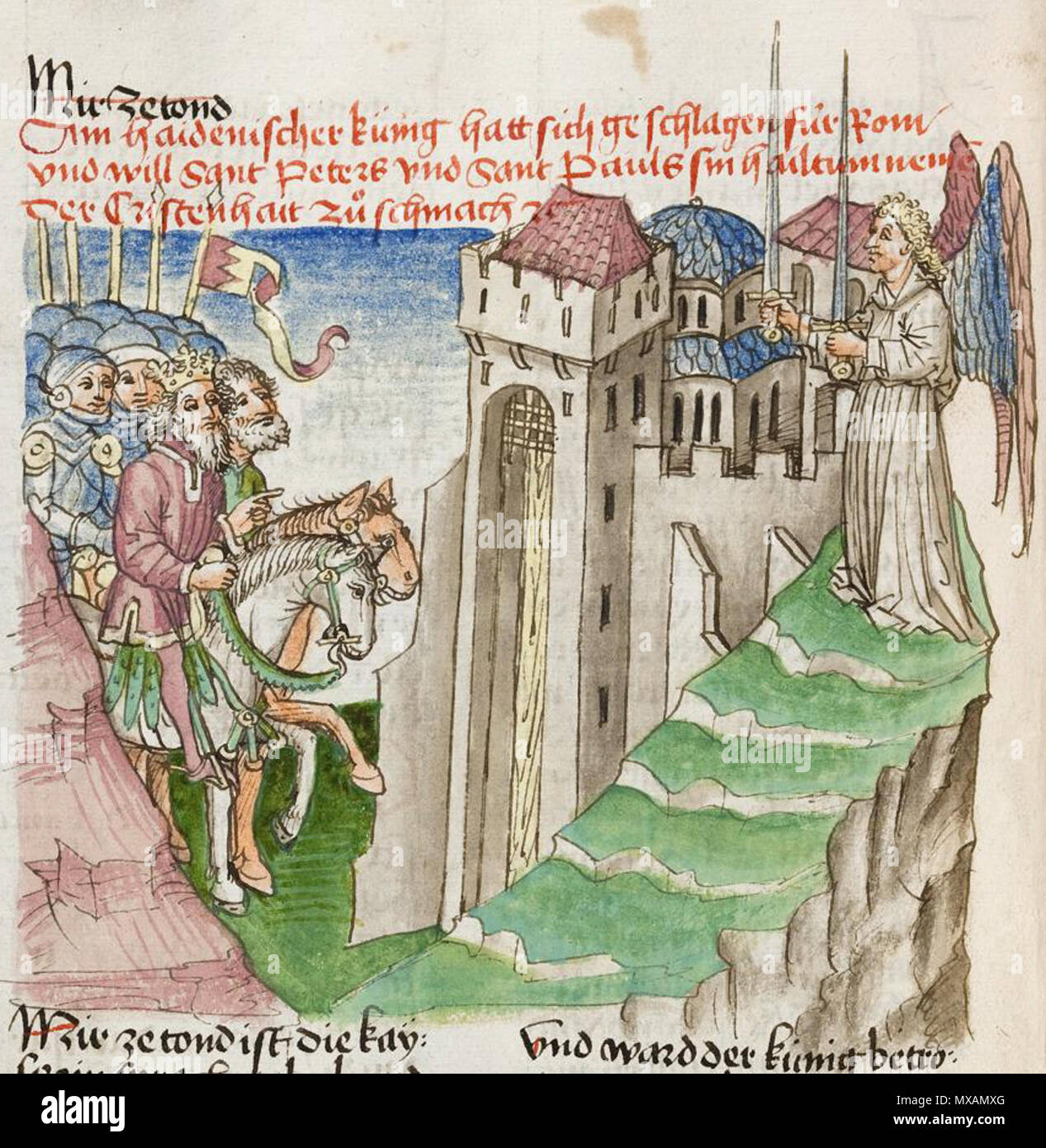 . English Illustration from Gesta Romanorum. circa 1452. Unknown 294