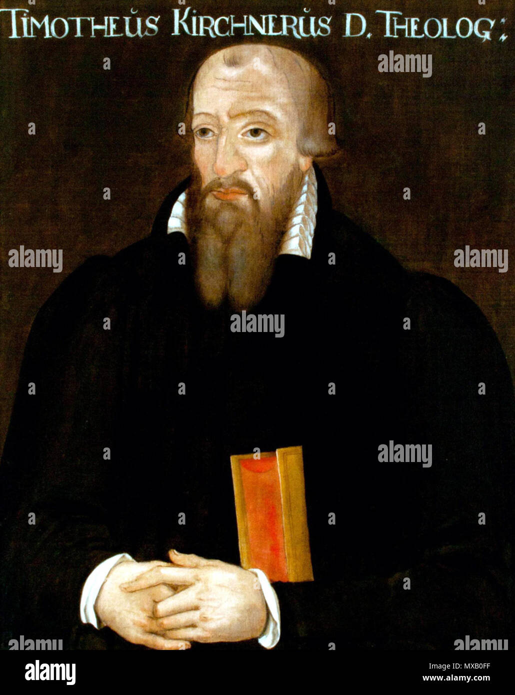 . Deutsch: Timotheus Kirchner (1533-1587) deutscher lutherischer Theologe . circa 1570. Unknown 342 Kirchner-Timotheus Stock Photo