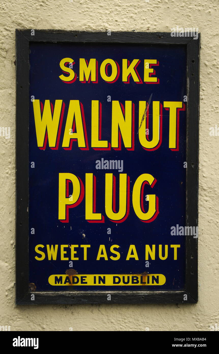 Smoke walnut plug hi-res stock photography and images