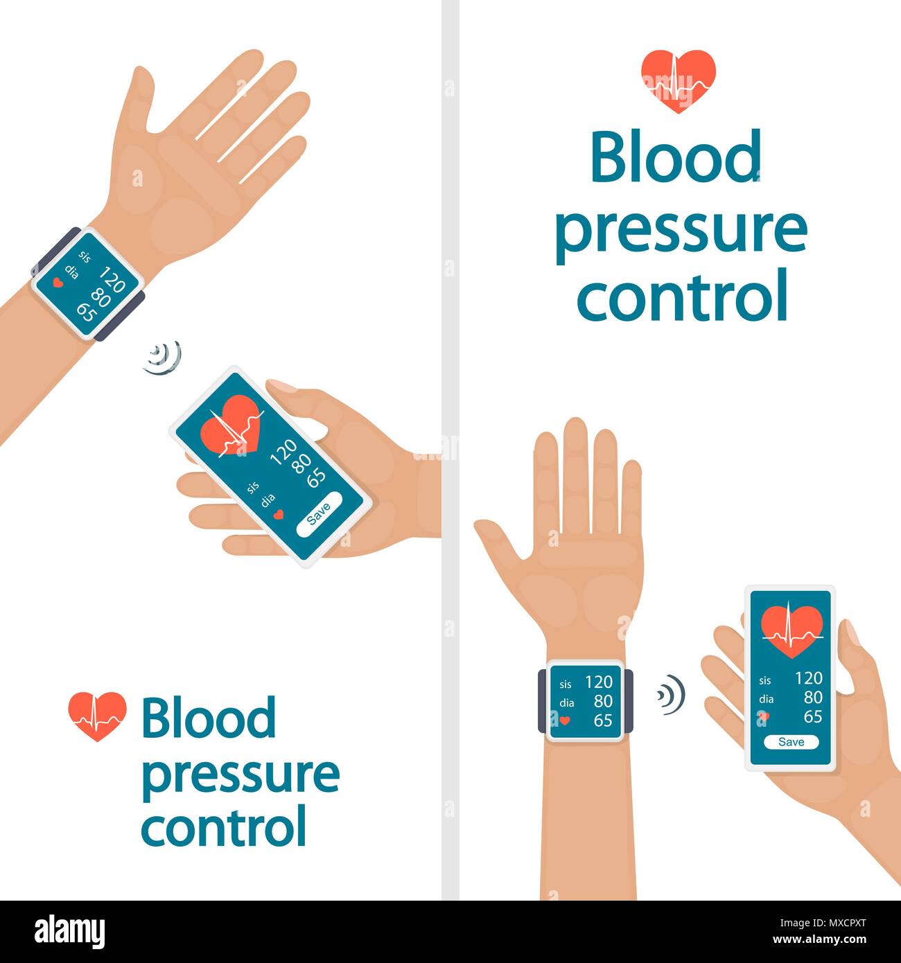 Measurement and monitoring of blood pressure with modern gadgets and