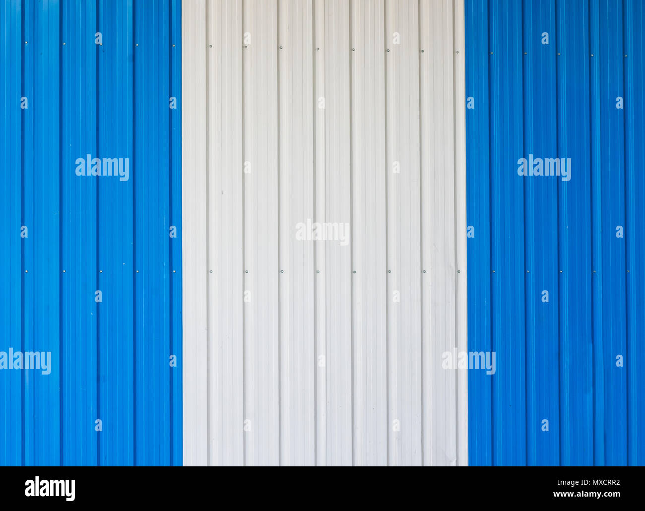 Blue metal sheet switch white vertical image Stock Photo