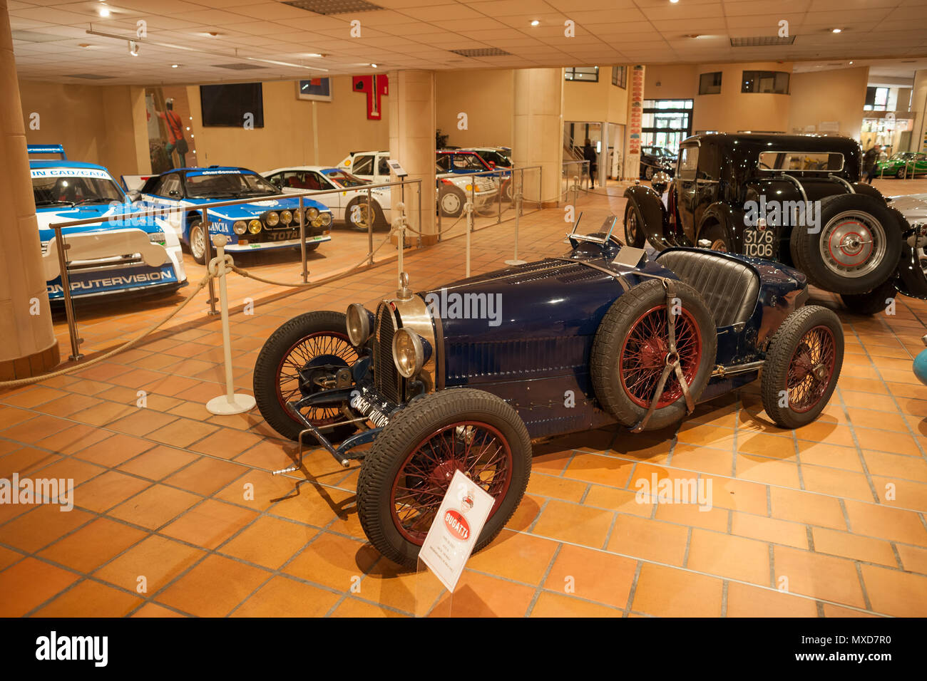 Monaco Top Cars Collection Automobile Museum Bugatti Type 35 8cyl 2l 1927 Exhibition Of Hsh The Prince Of Monaco S Vintage Car Collection Stock Photo Alamy
