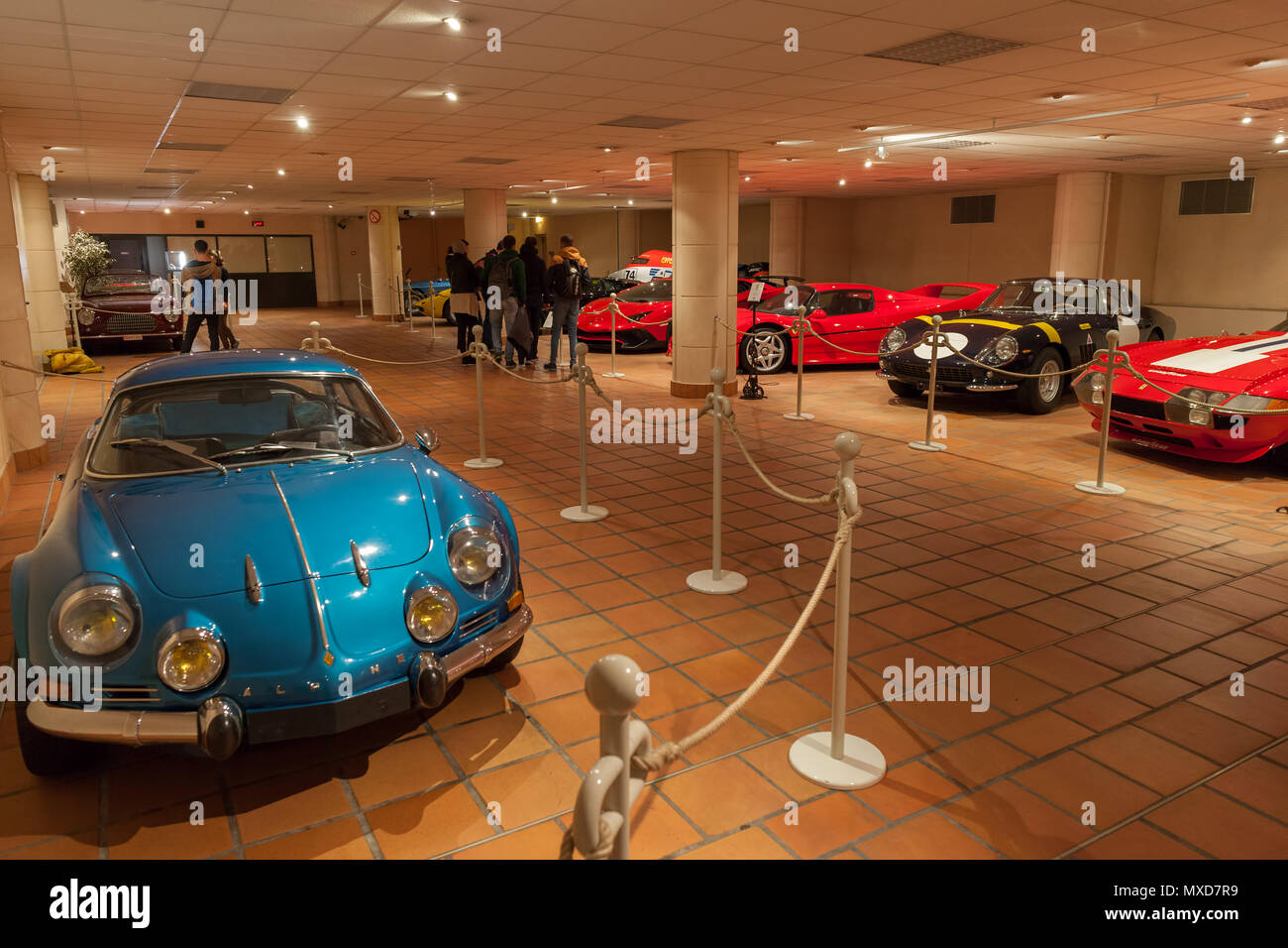 Monaco Top Cars Collection automobile museum, exhibition of HSH The Prince  of Monaco's Vintage Car Collection Stock Photo - Alamy