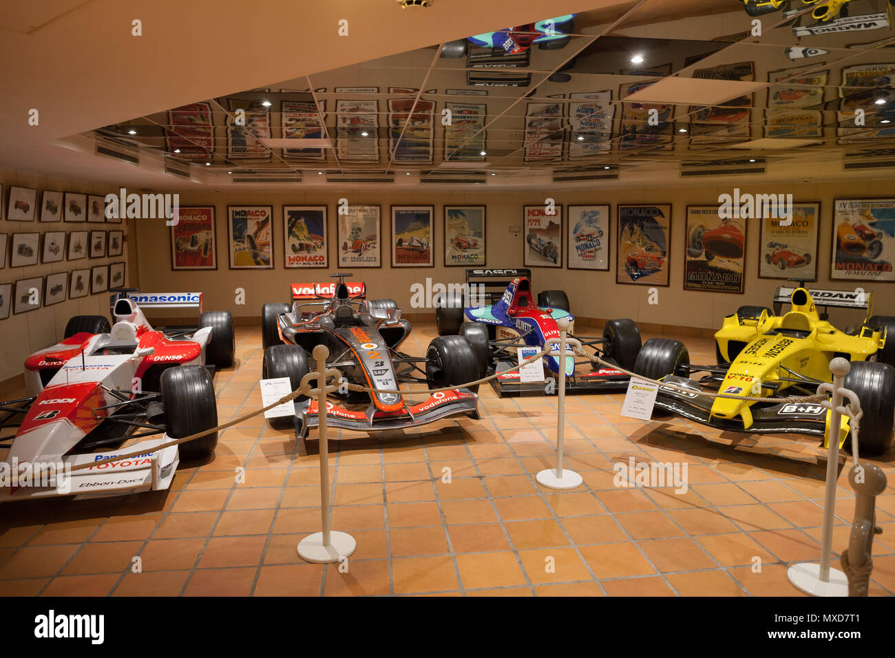 Formula 1 racing cars in Monaco Top Cars Collection automobile museum