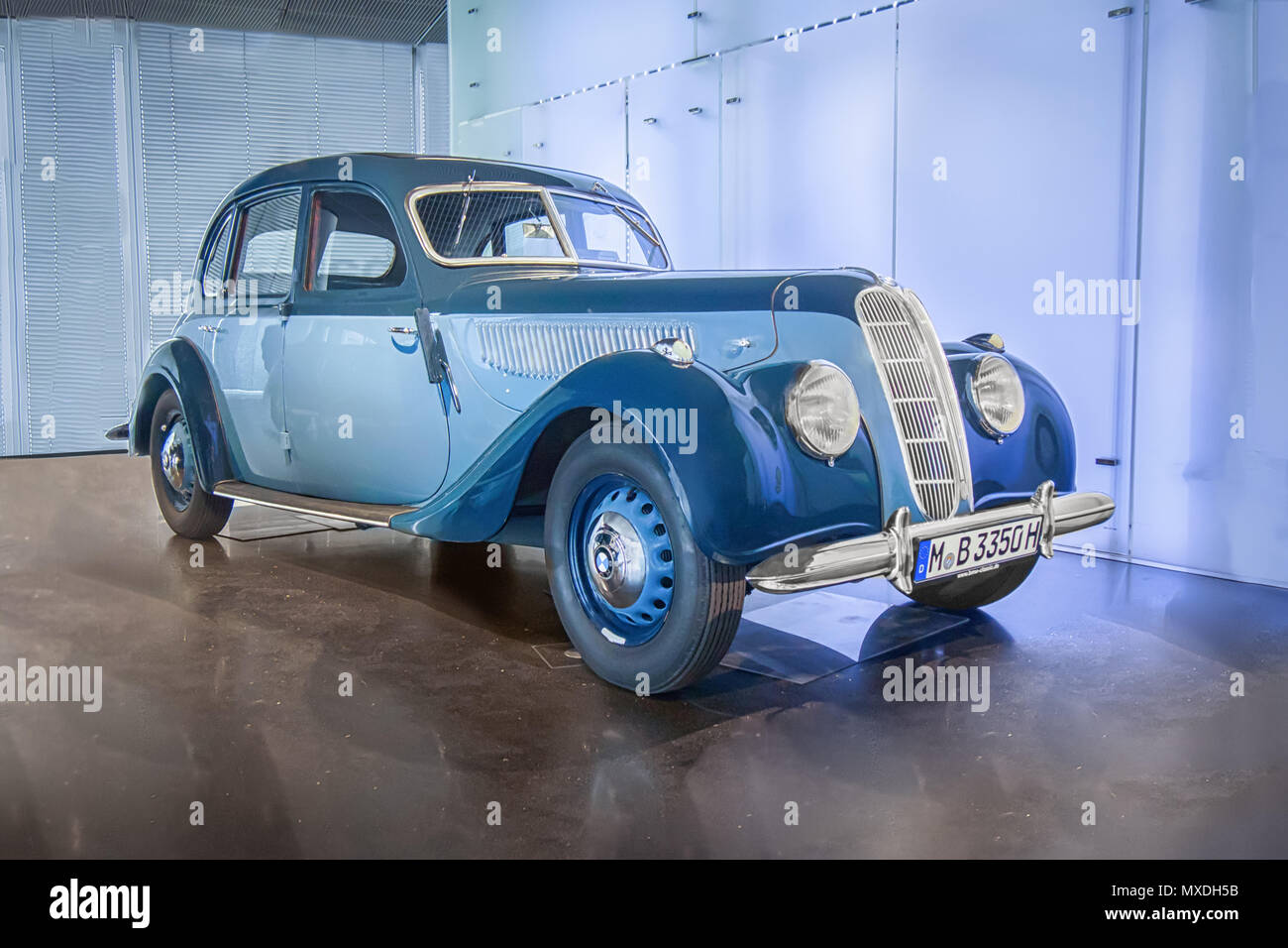 MUNICH, GERMANY-APRIL 8, 2017: 1939 BMW 335 in the BMW Museum Stock ... MUNICH, GERMANY-APRIL 8, 2017: 1939 BMW 335 in the BMW Museum Stock ...