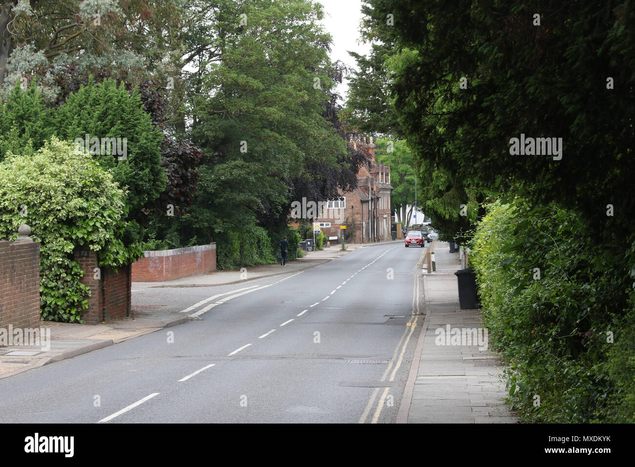 Old Dover Road, Canterbury, Kent Stock Photo Alamy