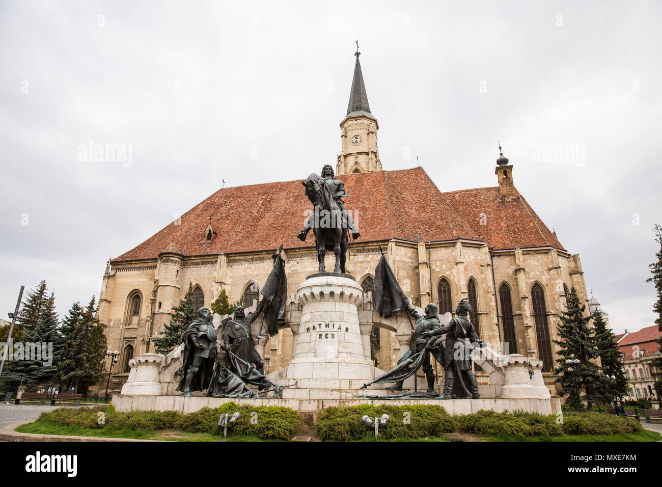 Unirii Square, Cluj, Romania Stock Photo Alamy