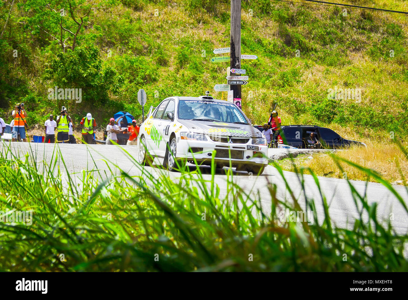 Sol Rally Barbados 2018; June 03; 2018 Stock Photo