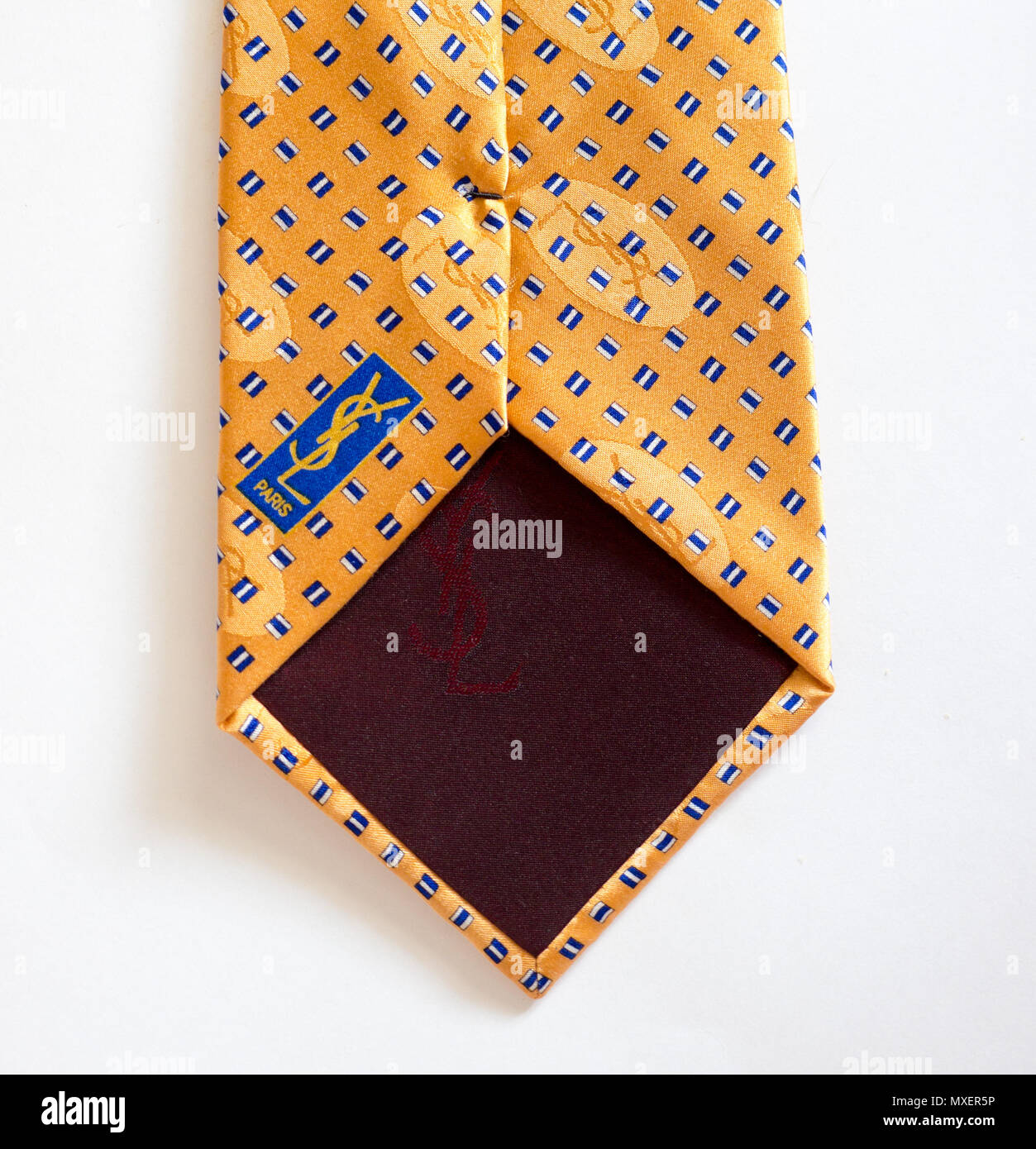 Golden Orange Laurent Necktie Golden Orange Laurent Necktie