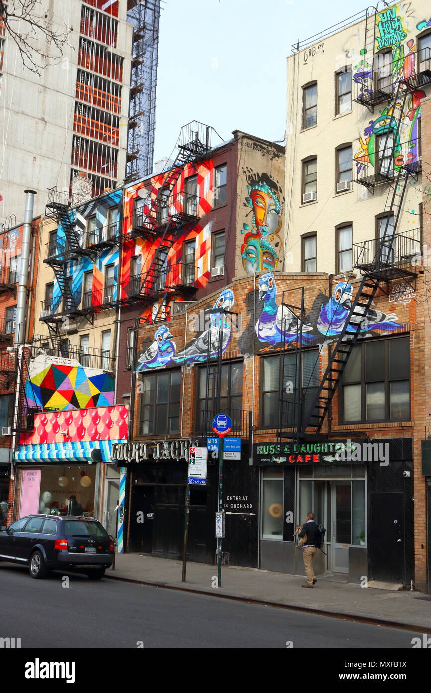 murals in New York Stock Photo Alamy